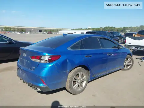 2018 Hyundai Sonata Sport VIN 5NPE34AF1JH625941 фото 4