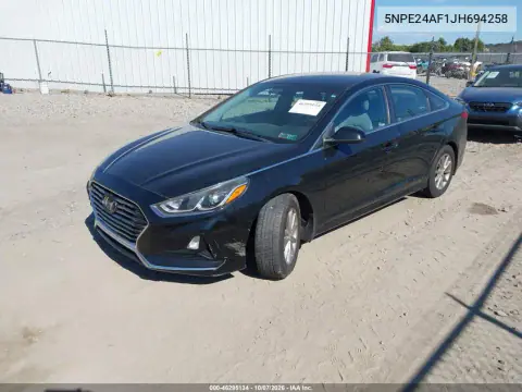 2018 Hyundai Sonata Se VIN 5NPE24AF1JH694258 фото 3