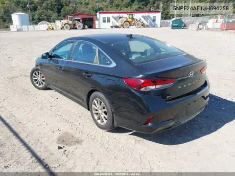 2018 Hyundai Sonata Se VIN 5NPE24AF1JH694258 фото 4