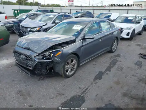 5NPE34AF4JH717822 — 2018 Hyundai Sonata, фото 3 с аукциона IAAI, Передняя часть
