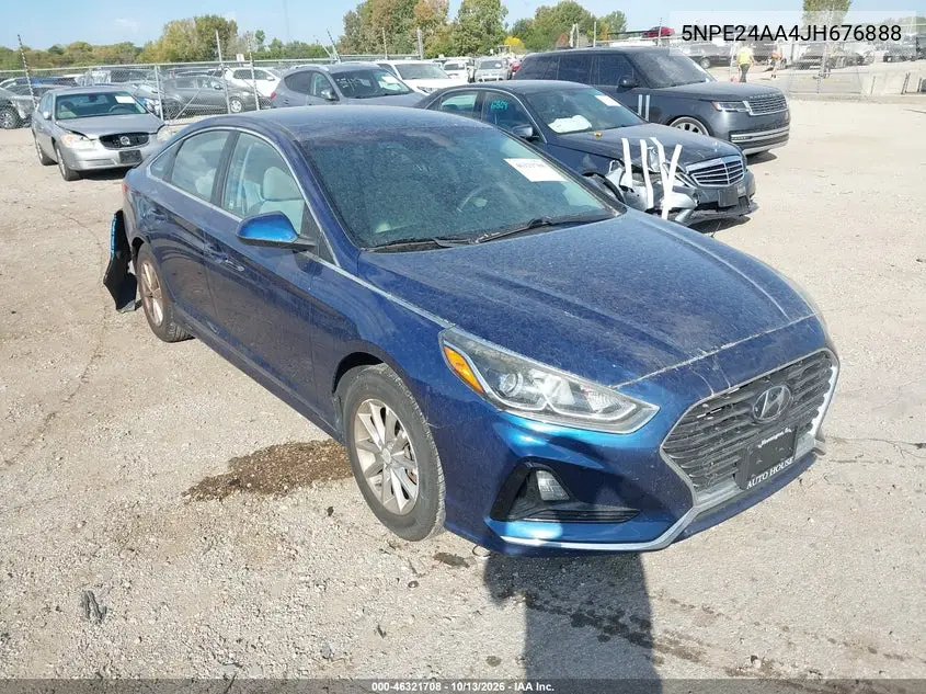 5NPE24AA4JH676888 — 2018 Hyundai Sonata, фото 2 с аукциона IAAI, Задняя часть