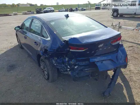 5NPE24AA4JH676888 — 2018 Hyundai Sonata, фото 4 с аукциона IAAI, Задняя часть