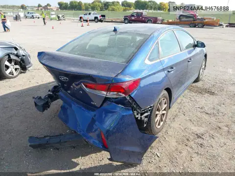 5NPE24AA4JH676888 — 2018 Hyundai Sonata, фото 5 с аукциона IAAI, Задняя часть