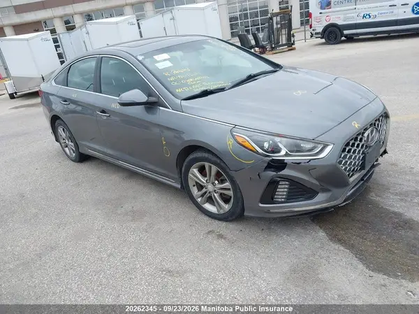 5NPE34AF4KH769386 — 2019 Hyundai Sonata, Задняя часть (Rear), фото до ремонта