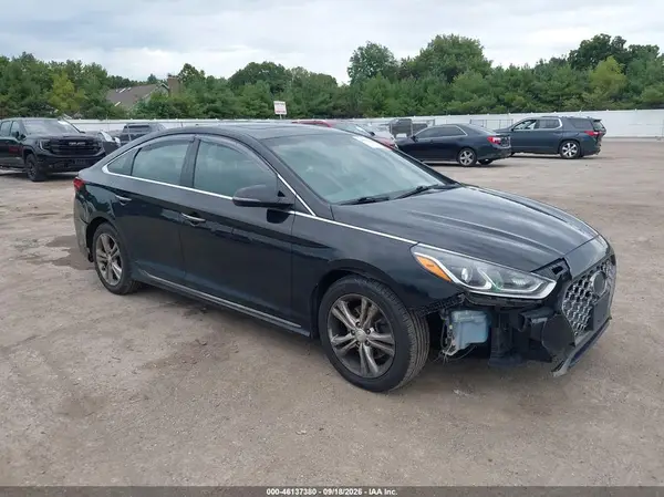 5NPE34AF7KH807757 — 2019 Hyundai Sonata, Передняя часть (Front End), фото до ремонта