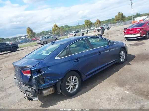 5NPE24AF6KH763530 — 2019 Hyundai Sonata, фото 4 с аукциона IAAI 07.10.2026, Задняя часть