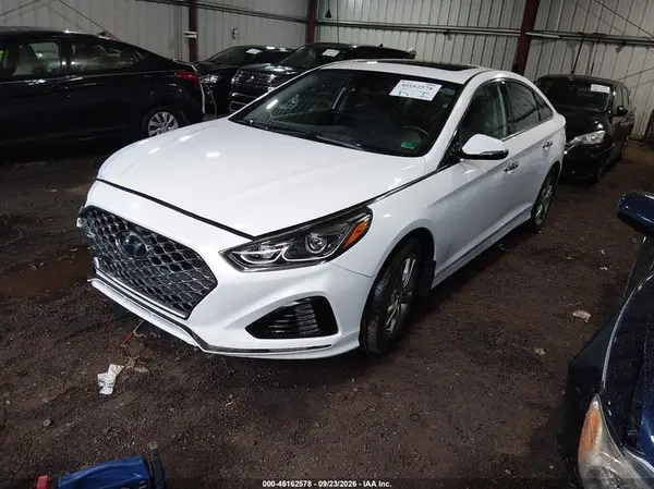 5NPE34AF2KH805155 — 2019 Hyundai Sonata, фото 2 с аукциона IAAI, Передняя часть справа