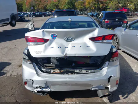 5NPE24AF0KH744889 — 2019 Hyundai Sonata, Сзади, фото до ремонта