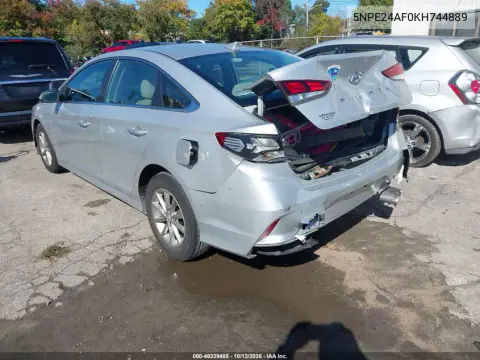 2019 Hyundai Sonata Se VIN 5NPE24AF0KH744889 фото 4