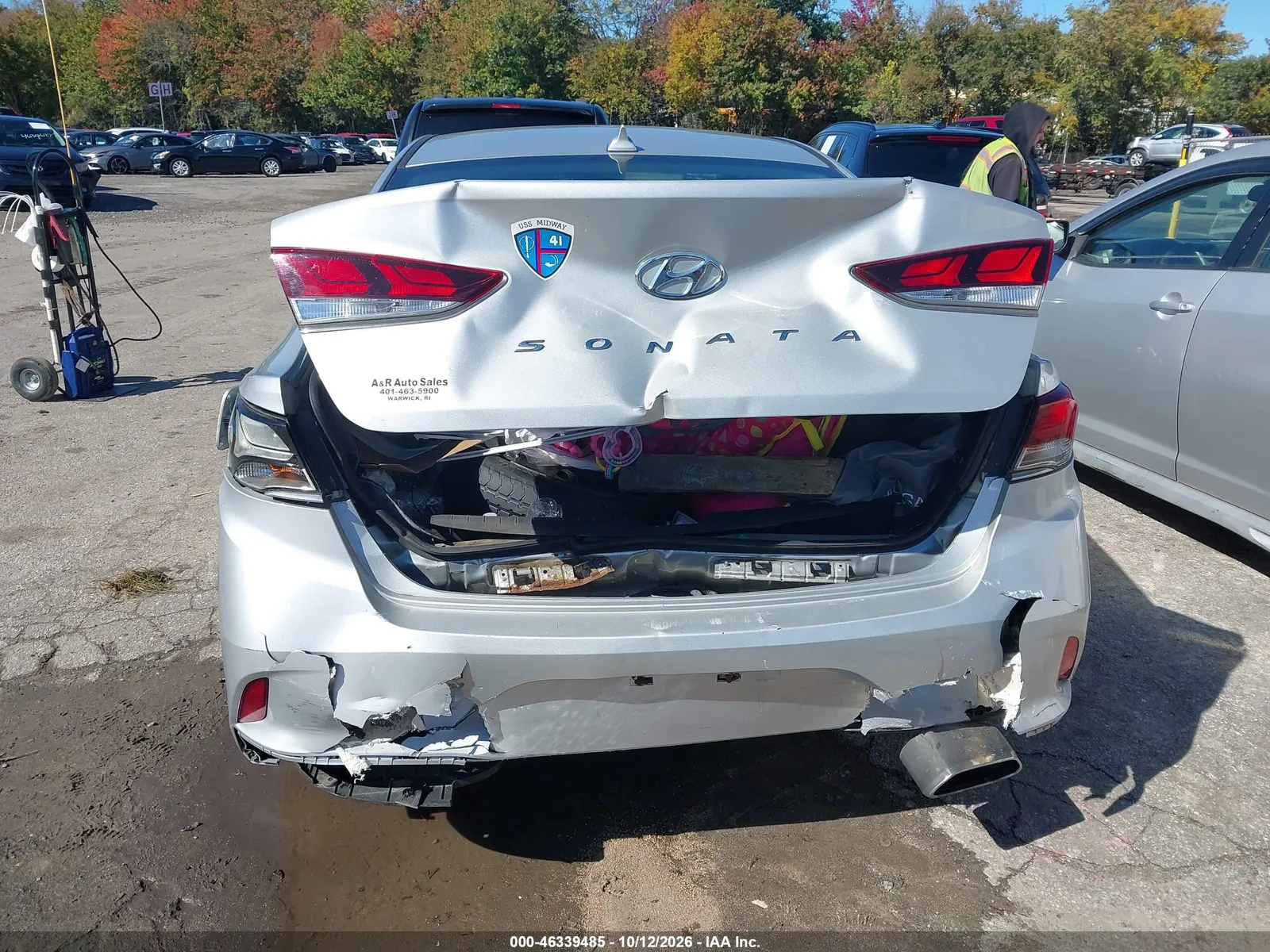 2019 Hyundai Sonata Se VIN 5NPE24AF0KH744889 фото 7