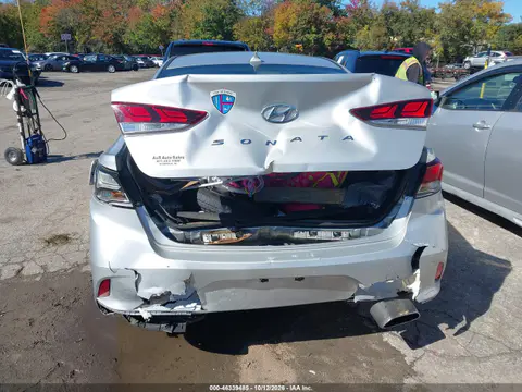 5NPE24AF0KH744889 — 2019 Hyundai Sonata, Сзади, фото до ремонта