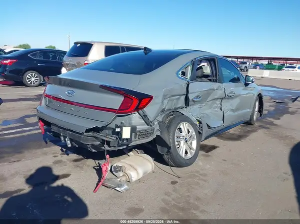 5NPEF4JA5LH038012 — 2020 Hyundai Sonata, фото 4 с аукциона IAAI 13.10.2026, Задняя часть справа