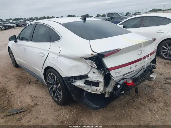 5NPEJ4J21LH008898 — 2020 Hyundai Sonata, фото 3 с аукциона IAAI, Задняя часть