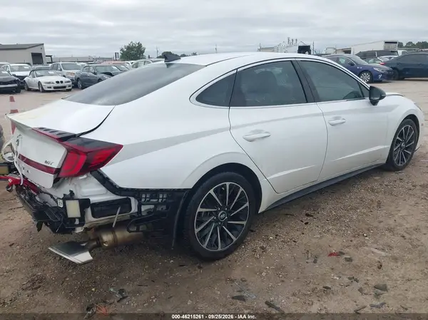 5NPEJ4J21LH008898 — 2020 Hyundai Sonata, фото 4 с аукциона IAAI, Задняя часть