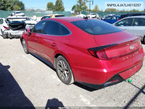 2020 Hyundai Sonata Sel VIN 5NPEL4JA7LH015257 фото 4