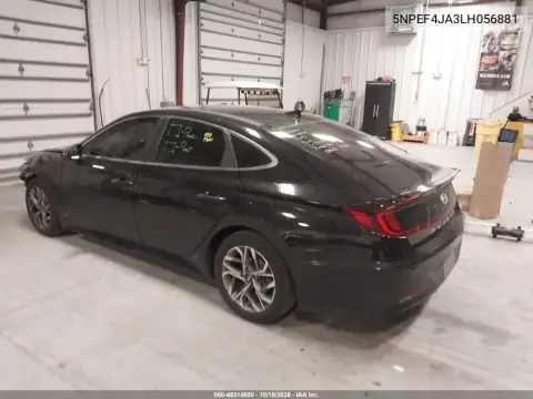 2020 Hyundai Sonata Sel VIN 5NPEF4JA3LH056881 фото 4