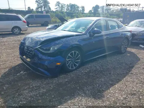 5NPEH4J2XLH041507 — 2020 Hyundai Sonata, фото 3 с аукциона IAAI, Передняя часть