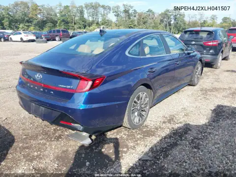 5NPEH4J2XLH041507 — 2020 Hyundai Sonata, фото 5 с аукциона IAAI, Передняя часть