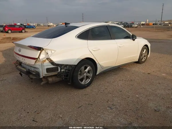 5NPEG4JA4MH097356 — 2021 Hyundai Sonata, фото 4 с аукциона IAAI, Задняя часть слева
