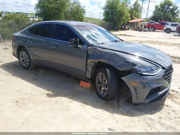 5NPEL4JA8MH093029 — 2021 Hyundai Sonata, Передняя часть (Front End), фото до ремонта