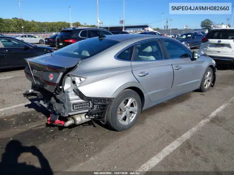 2021 Hyundai Sonata Se VIN 5NPEG4JA9MH082660 фото 5