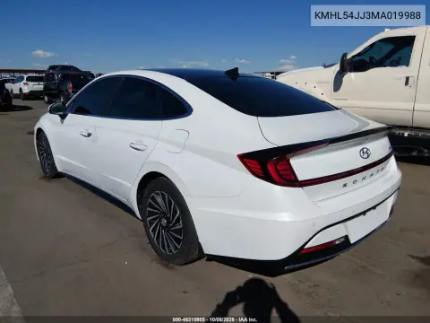 2021 Hyundai Sonata Limited VIN KMHL54JJ3MA019988 фото 4