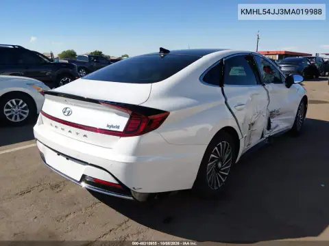2021 Hyundai Sonata Limited VIN KMHL54JJ3MA019988 фото 5