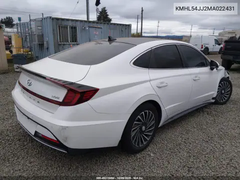 2021 Hyundai Sonata Limited VIN KMHL54JJ2MA022431 фото 5
