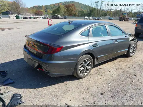 2022 Hyundai Sonata Sel VIN KMHL64JA6NA192192 фото 5
