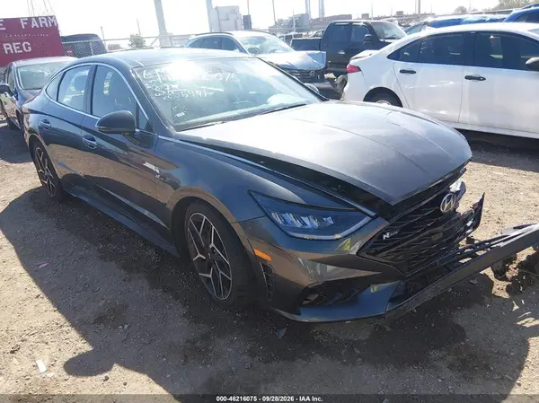 KMHL14JC2PA256991 — 2023 Hyundai Sonata, Передняя часть (Front End), фото до ремонта