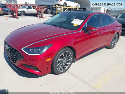 2023 Hyundai Sonata Limited VIN KMHL34J23PA291704 фото 3