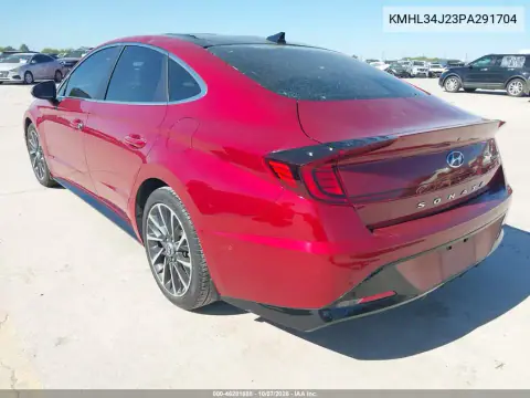2023 Hyundai Sonata Limited VIN KMHL34J23PA291704 фото 4