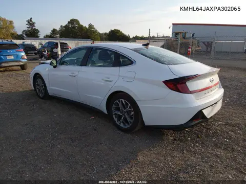 2023 Hyundai Sonata Sel VIN KMHL64JAXPA302065 фото 4