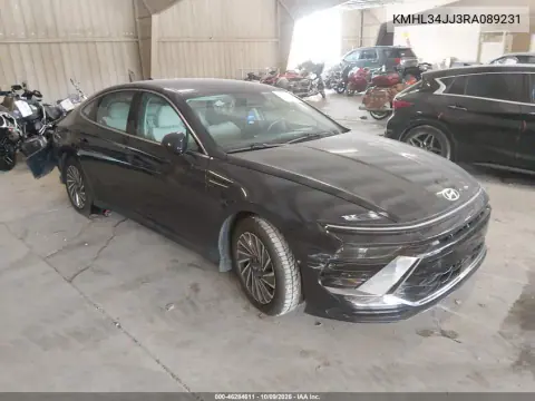 KMHL34JJ3RA089231 — 2024 Hyundai Sonata, Сзади, фото до ремонта