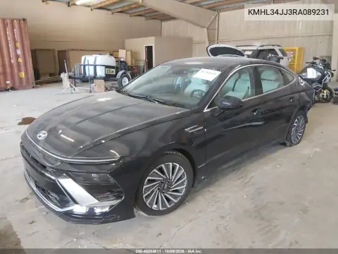 2024 Hyundai Sonata Hybrid Sel VIN KMHL34JJ3RA089231 фото 2