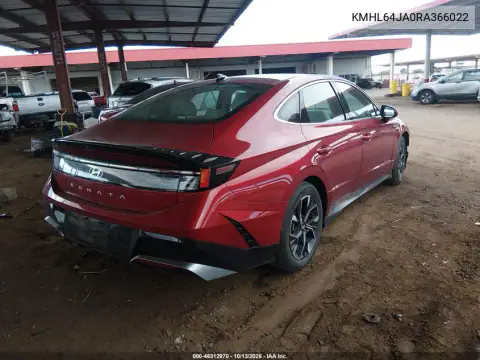 KMHL64JA0RA366022 — 2024 Hyundai Sonata, фото 5 с аукциона IAAI, Передняя часть