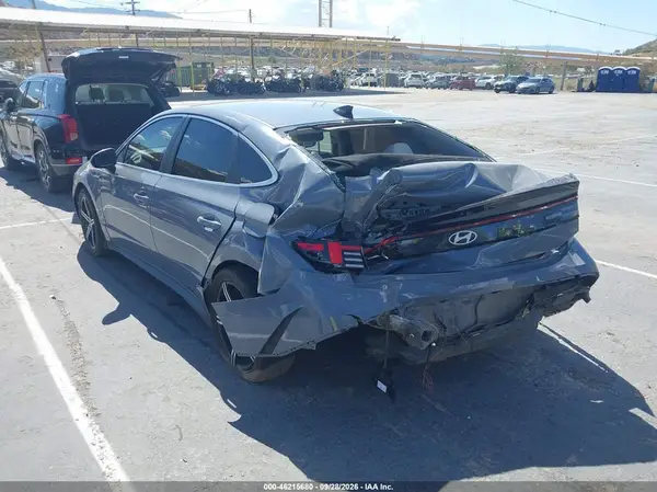 KMHL24JA2SA482663 — 2025 Hyundai Sonata, фото 3 с аукциона IAAI, Задняя часть