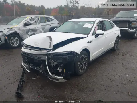 2025 Hyundai Sonata Sel VIN KMHL64JA4SA504330 фото 3