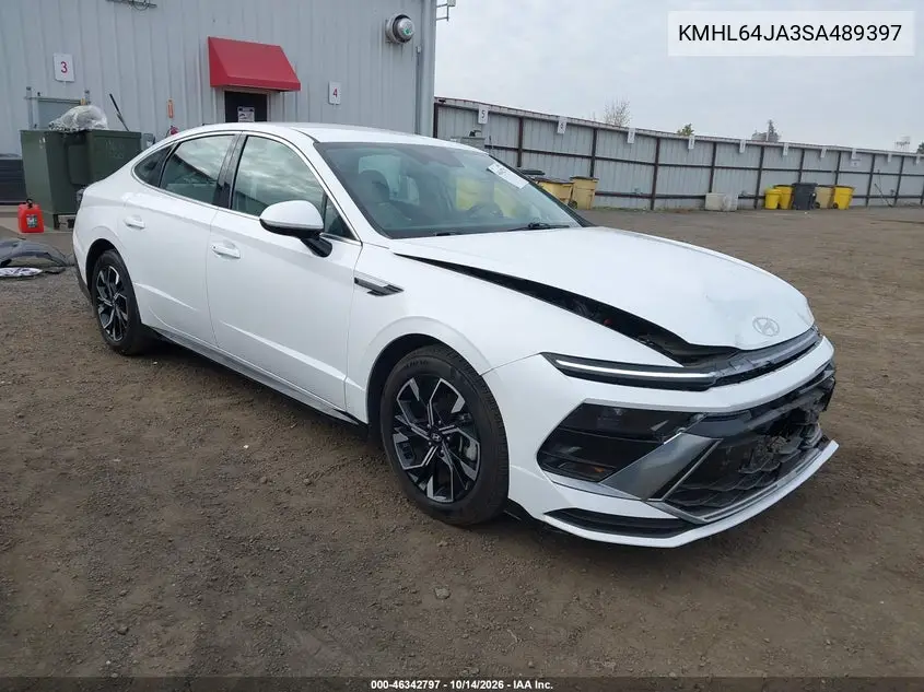 KMHL64JA3SA489397 — 2025 Hyundai Sonata, фото 2 с аукциона IAAI, Левый бок
