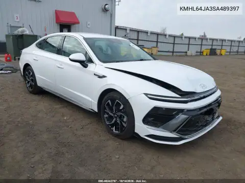 KMHL64JA3SA489397 — 2025 Hyundai Sonata, Левый бок, фото до ремонта