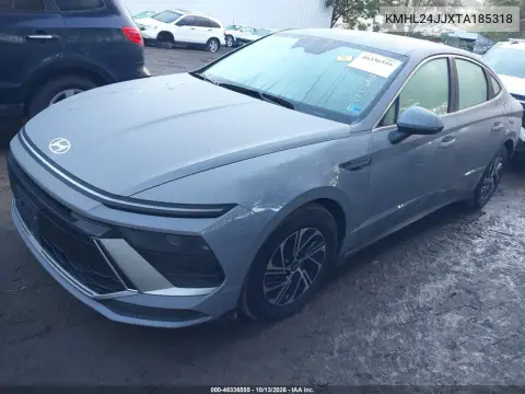 2026 Hyundai Sonata Hybrid Blue VIN KMHL24JJXTA185318 фото 3