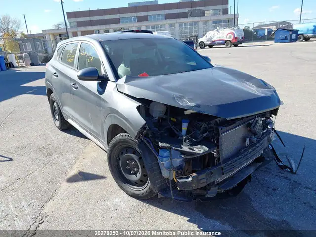 KM8J23A43KU016007 Hyundai Tucson Essential 2019 — повреждение Передняя часть, фото до ремонта