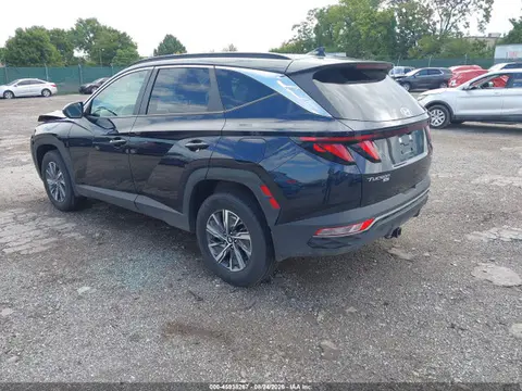 2024 Hyundai Tucson Hybrid Blue VIN KM8JBCD16RU207271 фото 3