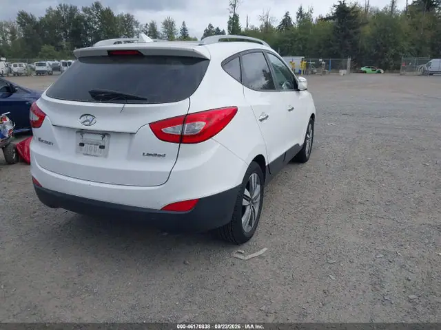 KM8JU3AG4FU086643 — 2015 Hyundai Tucson Limited, фото 4 с аукциона IAAI 14.10.2026, Естественный износ