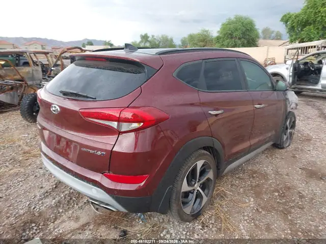2017 Hyundai Tucson Limited VIN KM8J33A20HU335983 фото 4