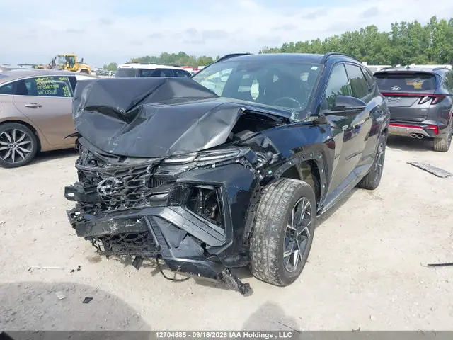 2025 Hyundai Tucson N-line Hybrid Awd VIN KM8JCDD18SU327923 фото 2