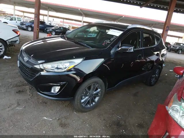 KM8JUCAG9EU857645 — 2014 Hyundai Tucson SE, фото 2 с аукциона IAAI 13.10.2026, Передняя часть