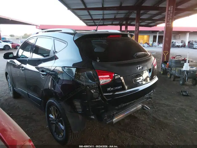 KM8JUCAG9EU857645 — 2014 Hyundai Tucson SE, фото 3 с аукциона IAAI 13.10.2026, Передняя часть