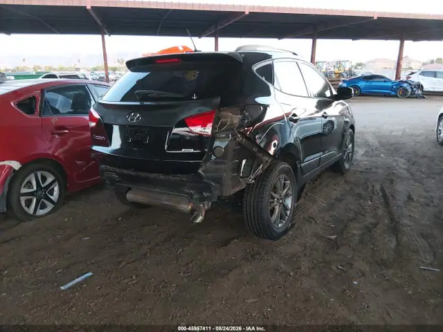 KM8JUCAG9EU857645 — 2014 Hyundai Tucson SE, фото 4 с аукциона IAAI 13.10.2026, Передняя часть