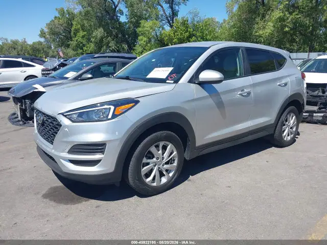 KM8J2CA43KU869023 — 2019 Hyundai Tucson SE, фото 2 с аукциона IAAI 01.10.2026, Задняя часть